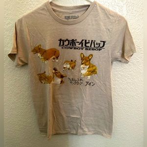Cowboy bebop corgi shirt